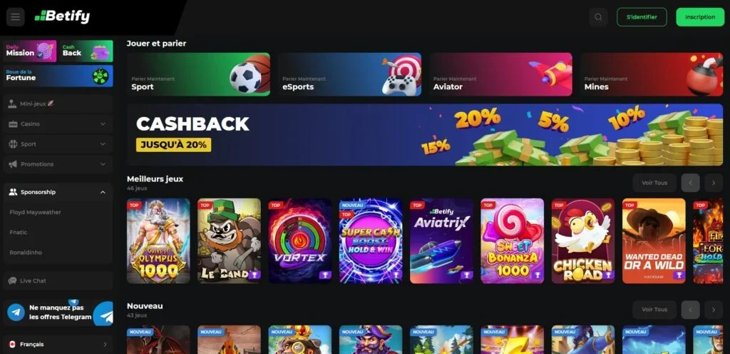 betify casino